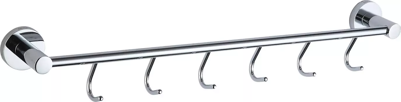 Аксессуар для ванной Savol S-008776 Планка с крючками (6 крючков)