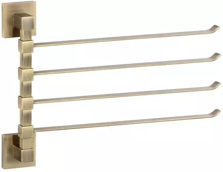 Аксессуар для ванной Savol S-06504C Держатель для полотенец поворотный (4-ой)