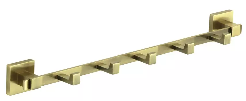 Аксессуар для ванной Savol S-06575C Планка с крючками (5 крючков)