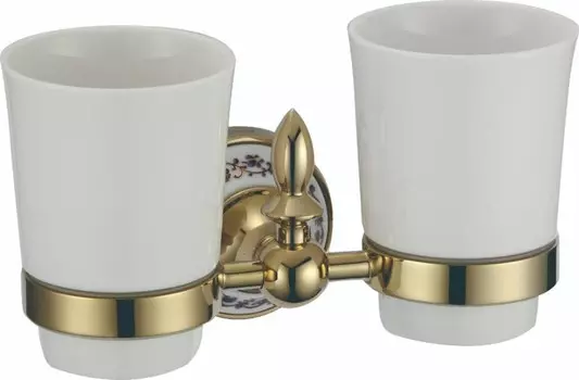 Аксессуар для ванной Savol S-06868B Держатель для двух стаканов