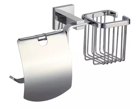 Аксессуар для ванной Savol S-L06551A Держатель для туалетной бумаги и освежителя