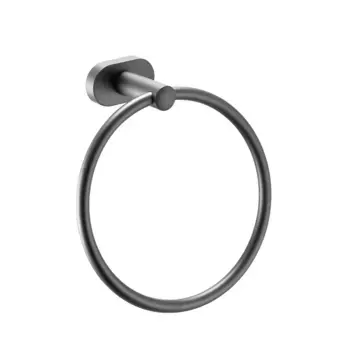 Аксессуар для ванной Shevanik SG5106T оружейная сталь Кольцо для полотенец