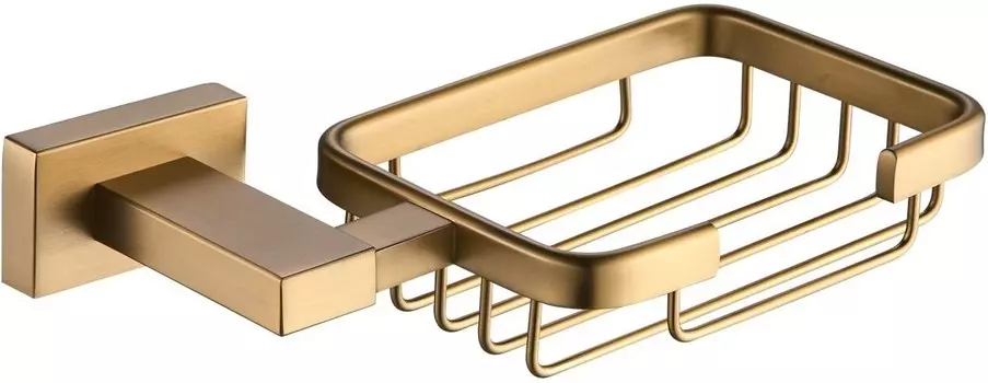 Аксессуар для ванной Shevanik SG5604G золотой сатин Мыльница