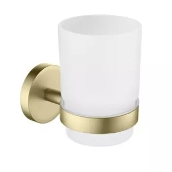 Аксессуар для ванной Timo Saona 13031/17 золото матовое Стакан для зубных щеток