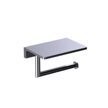 Аксессуар для ванной Timo Selene 10040/00 хром Бумагодержатель с полкой для телефона
