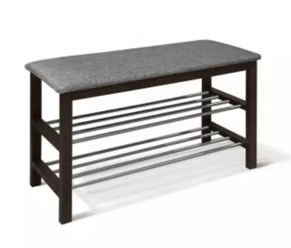 Банкетка Sheffilton SR-0628-TP венге/пепельный