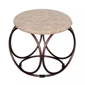 Банкетка ЗМИ БН 140 М круглая медный антик