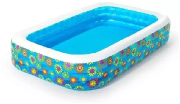 Бассейн BestWay 54121 Цветочный мир 305х183х56см