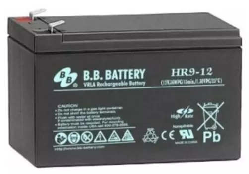 Батарея для ИБП BB HR 9-12 (12В 9Ач)