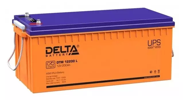 Батарея для ИБП Delta DTM 12200 L (12В 200Ач)