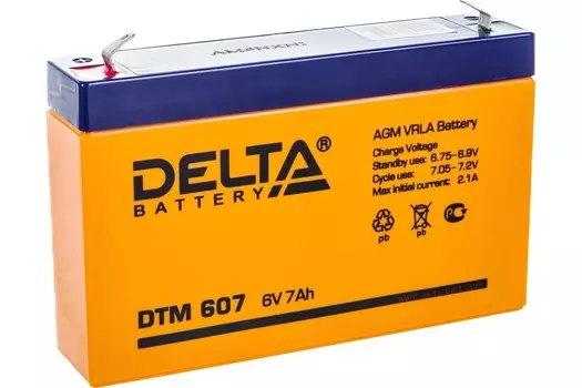 Батарея для ИБП DELTA DTM 607