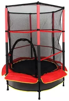 Батут Silapro с сеткой D140хH145см, до 45кг, от 3 до 6 лет (134-011)