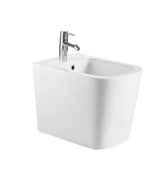 Биде Iberica Blanca TOLEDO BIDE приставное белое с отверстием под смеситель (IB.TLА.B32)