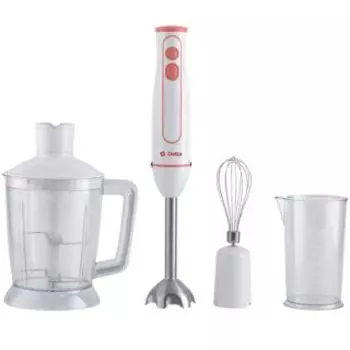 Блендер Delta DL-7042B белый с терракотовым