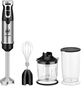 Блендер Hyundai HYB-H3935 черный/серебристый