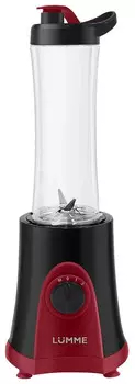 Блендер LUMME LU-1889 черный/бордовый