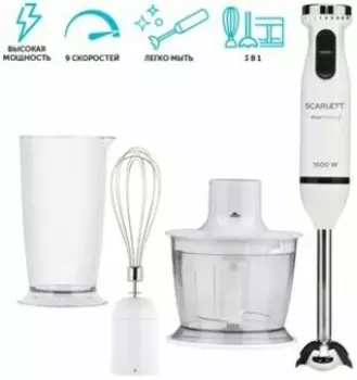 Блендер Scarlett SC-HB42F85 белый