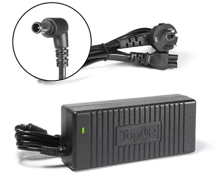 Блок питания для ноутбуков Topon 83382 19-20В 6.2A 120Вт черный (top-sy07)