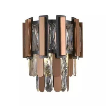 Бра Hiper Dafna H171-5 бронза ант./черный