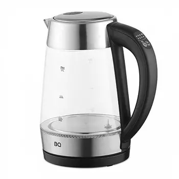 Чайник BQ KT1700G Черный-Сталь
