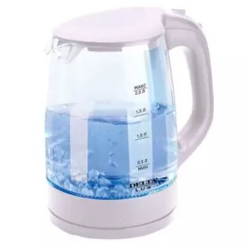 Чайник Delta LUX DL-1058W белый