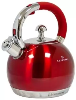 Чайник для плиты Edenberg EB-7006C красный 3л