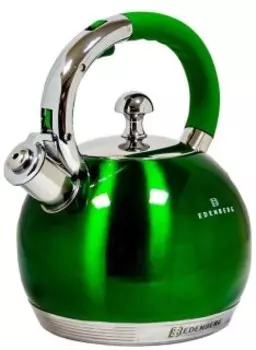 Чайник для плиты Edenberg EB-7006C зеленый 3л