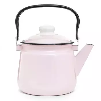 Чайник для плиты Эстет ЭТ-75242 Розовый 1.5л