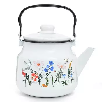 Чайник для плиты Эстет ЭТ-75266 Луговые цветы 3,5л