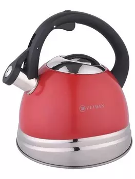 Чайник для плиты Zeidan Z-4279-02 красный