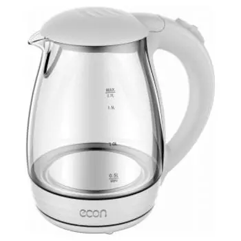 Чайник Econ ECO-1739KE белый