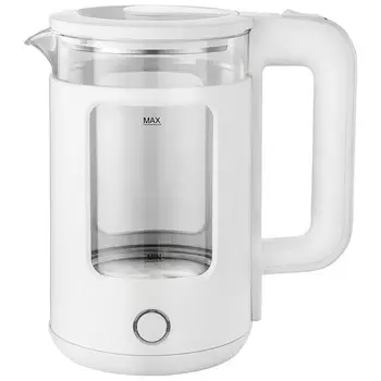 Чайник Energy E-256 белый/стекло (164151)