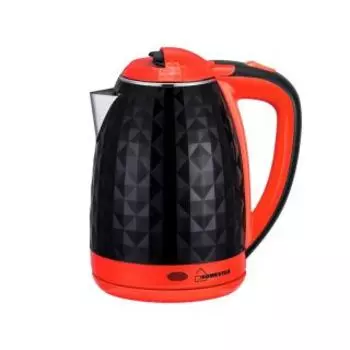 Чайник Homestar HS-1015 черный/красный
