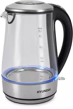 Чайник Hyundai HYK-G8406 прозрачный/черный