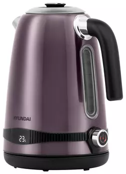Чайник Hyundai HYK-S4800 фиолетовый/черный