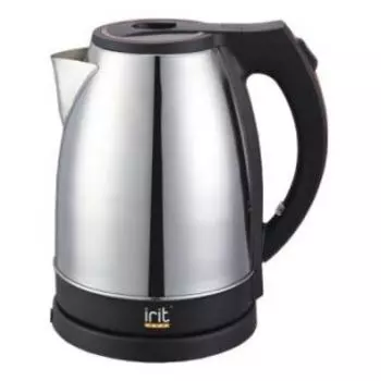 Чайник Irit IR-1327 черный/сталь