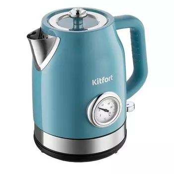 Чайник Kitfort KT-6147-2 темно-бирюзовый