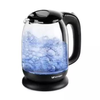 Чайник Kitfort KT-625-5 черный/серый