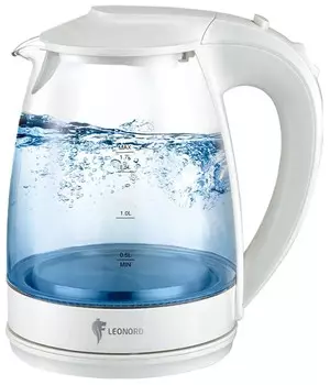 Чайник Leonord LE-1514 1.7л белый (107167)