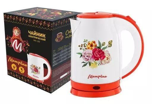Чайник Матрена MA-120 (7387) цветы