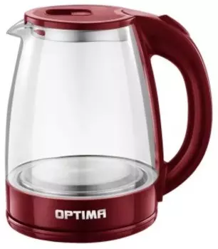 Чайник Optima EK-1832G Бордовый