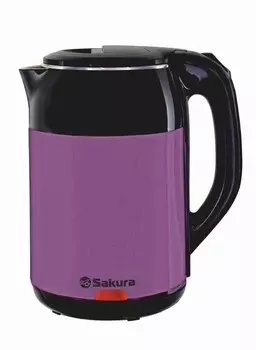 Чайник Sakura SA-2168BV черный/фиолетовый