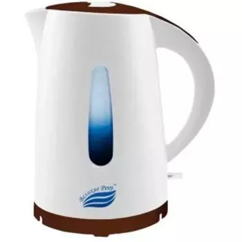Чайник Великие Реки Томь-1 белый/коричневый