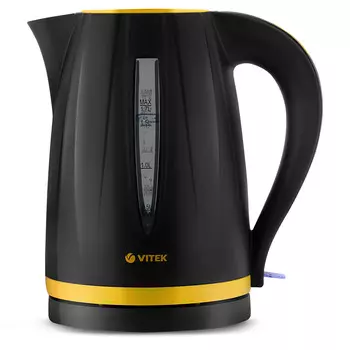 Чайник Vitek VT-1168 BK черный/желтый