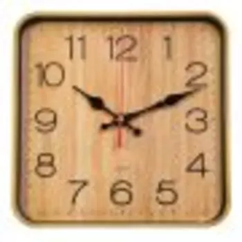 Часы настенные Бюрократ WallC-S62P бежевый