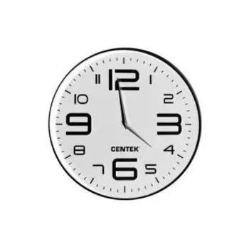 Часы настенные Centek СТ-7101 White