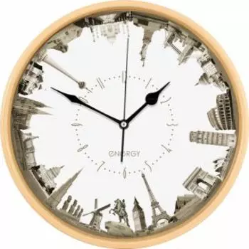 Часы настенные Energy ЕС-109 города