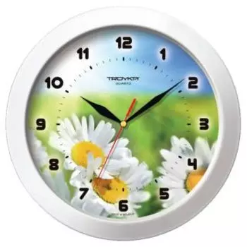 Часы настенные Troyka 51510532 РОМАШКИ