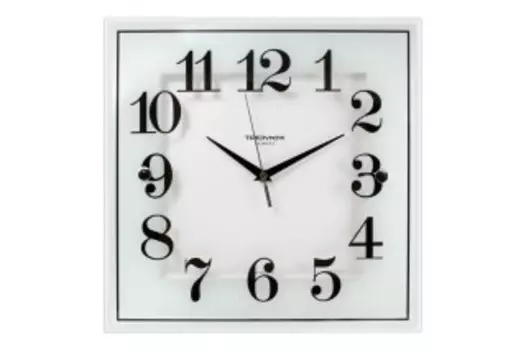Часы настенные Troyka 81000033 квадратные
