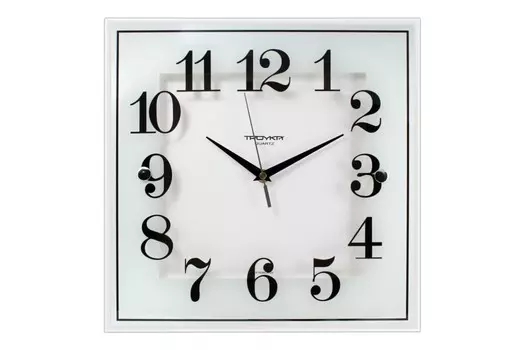 Часы настенные Troyka 81000033 квадратные